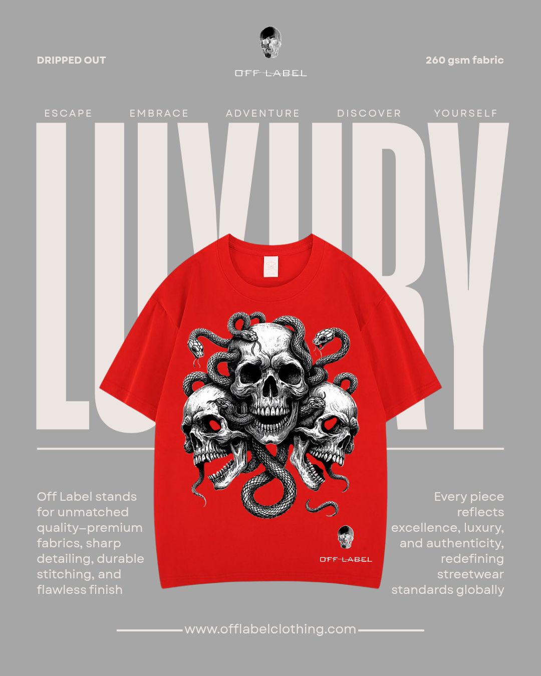 Off label x Skull Axe Snake