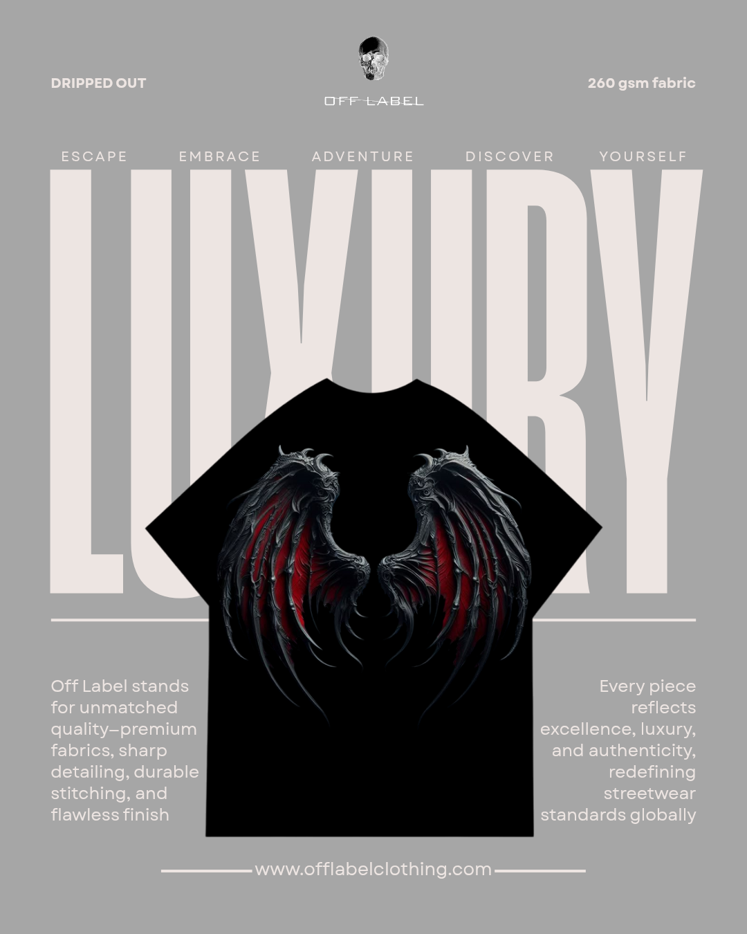Off label x Demon wings