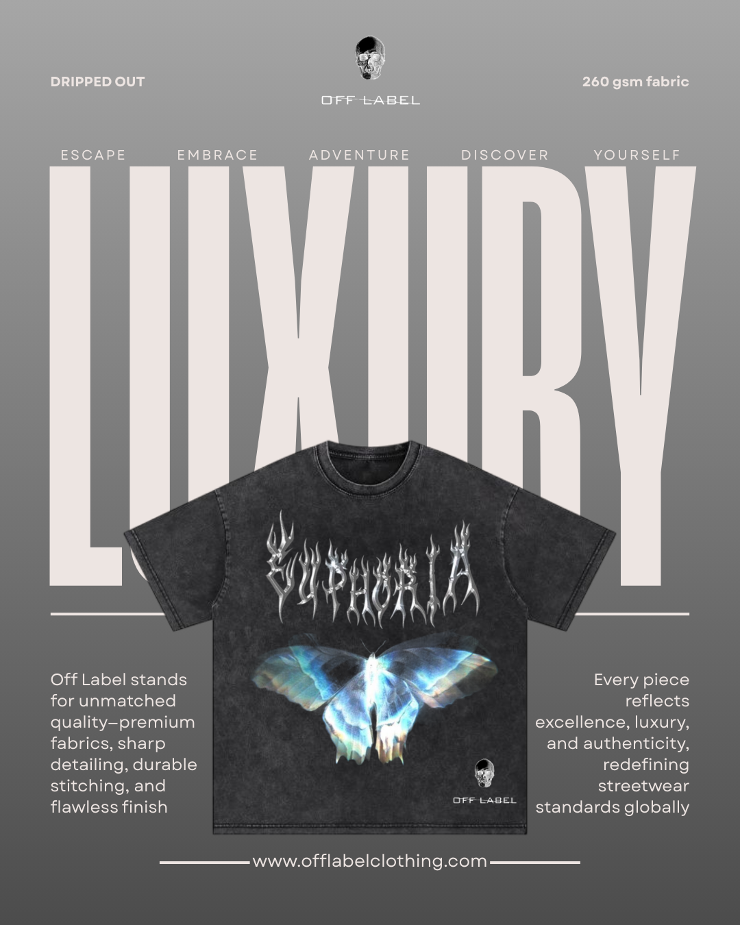 Off label x Euphoria (Acid wash)