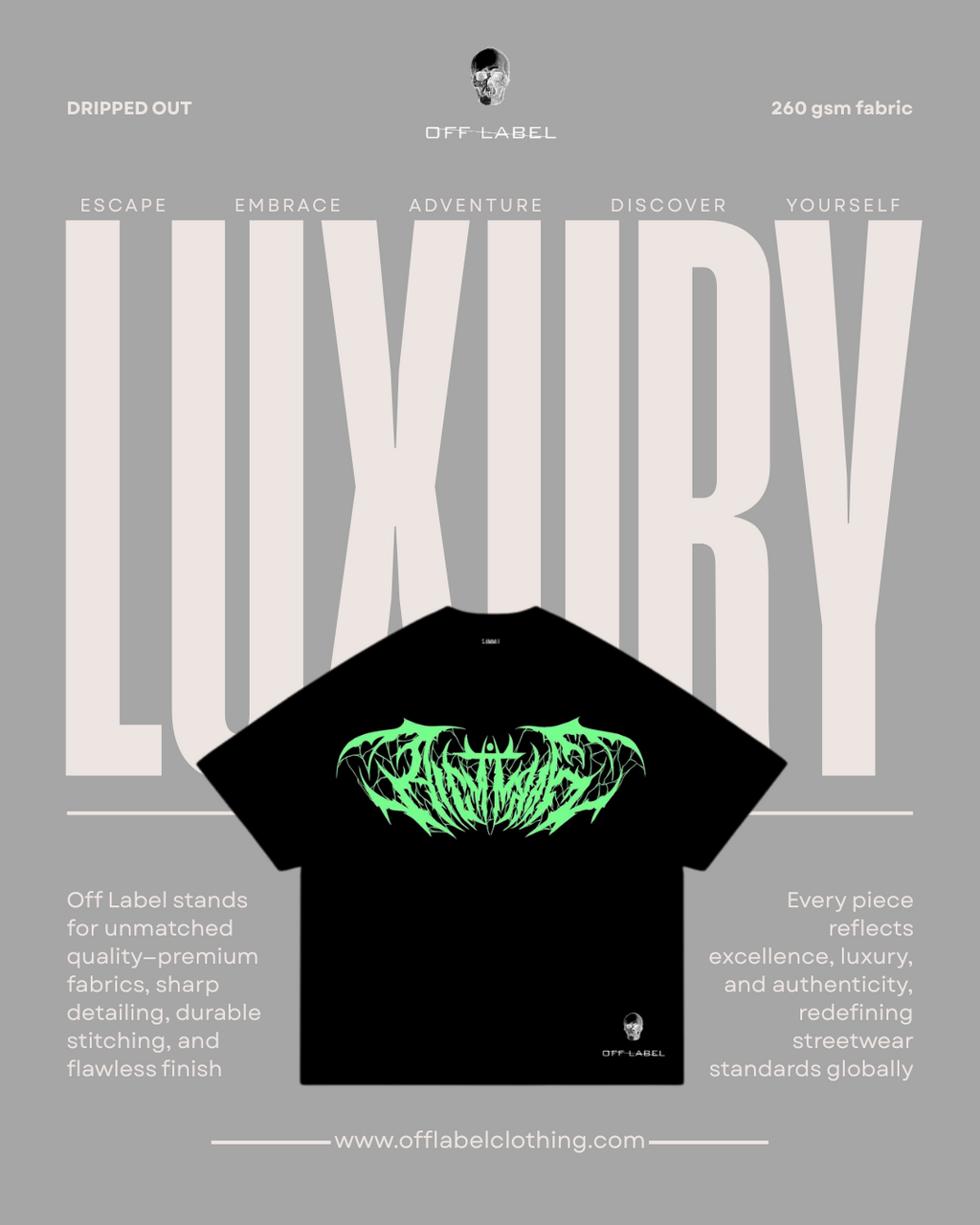Off label x Neon gothic