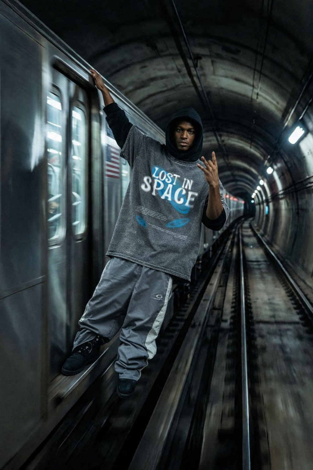 Off label x Lost In Space (Lava dye wash)