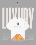 Off label × Orange flames