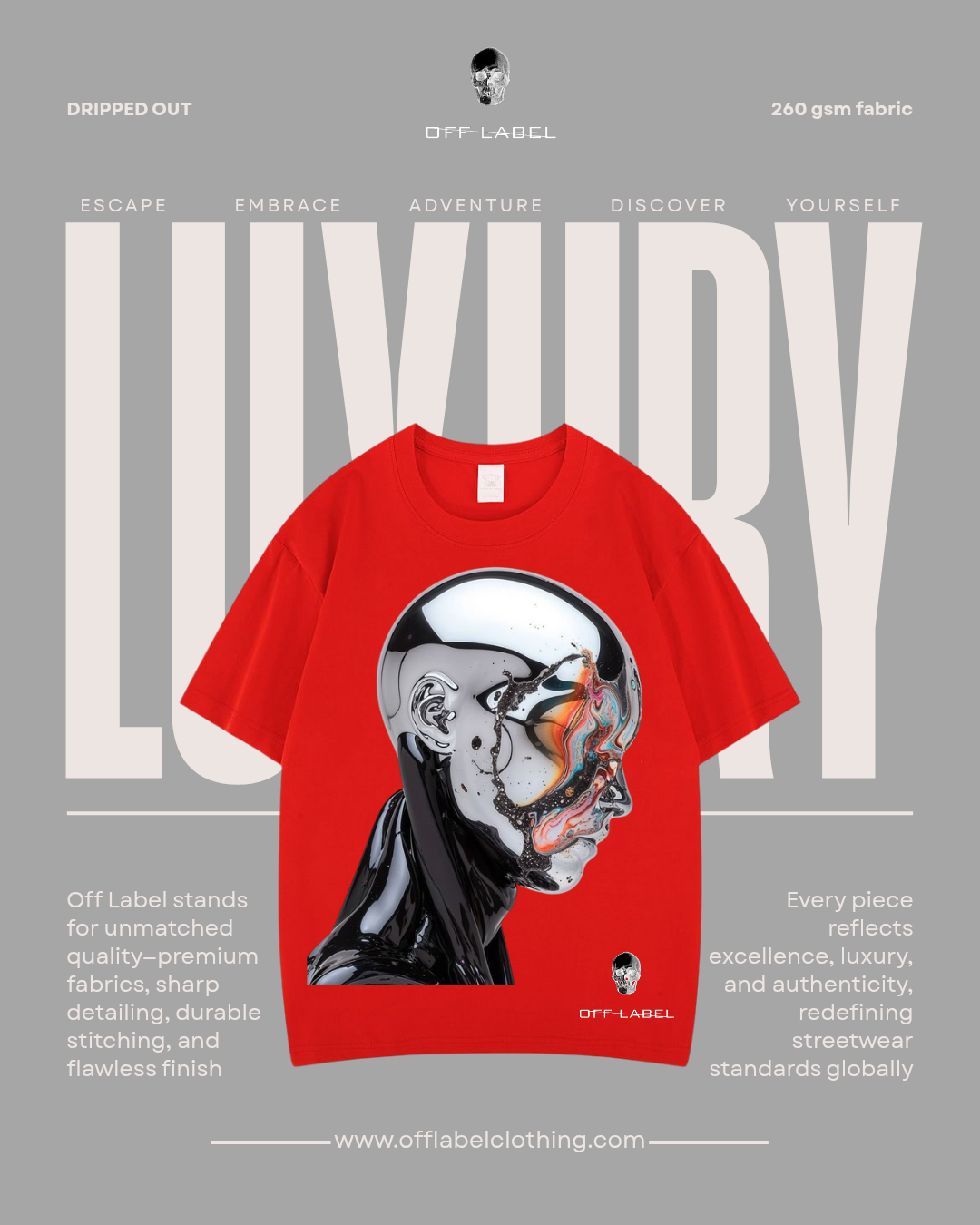 Off label x 3d metal glow