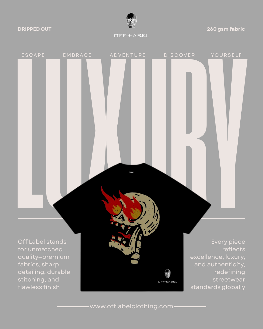 Off label x Skull Flame Laser