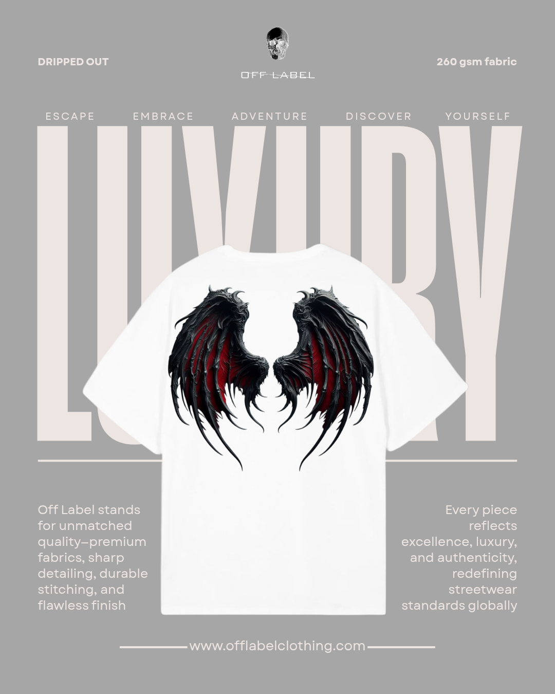 Off label x Demon wings